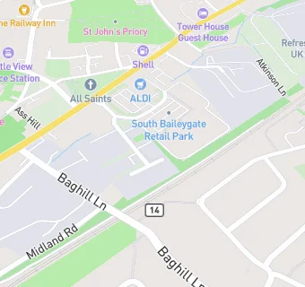 map for Aldi