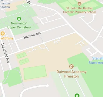 map for Outwood Academy Freeston