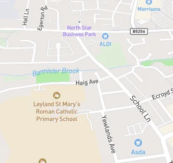 map for Lancashire Catering (St Mary's Roman Catholic Primary School