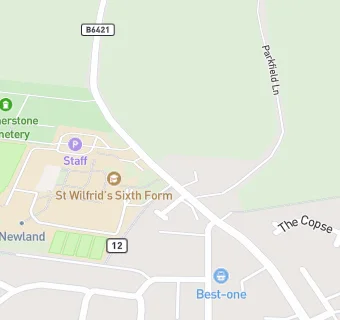 map for St Wilfrids Catholic High School And Sixth Form College