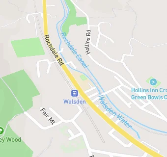 map for Walsden Junior School