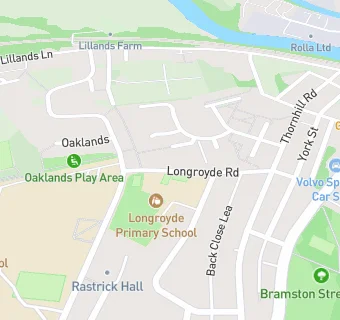 map for Longroyde Junior School