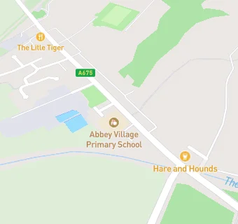 map for Abbey Village Primary School