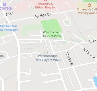 map for Westborough Ratepayers Club