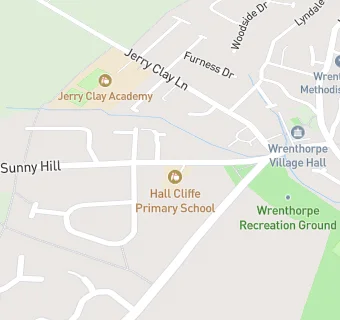 map for Hallcliffe Primary School