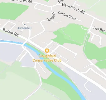 map for Cloughfold Conservative Club