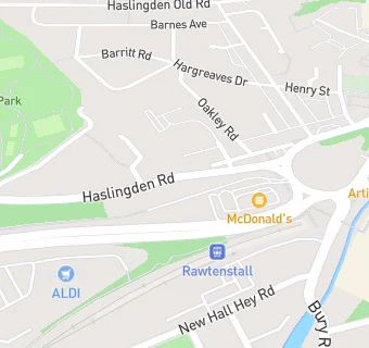 map for McDonald's