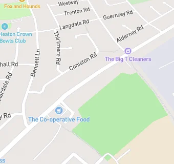 map for The Co Operative Food