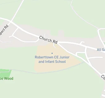 map for Roberttown Church of England Voluntary Controlled Junior and Infant School