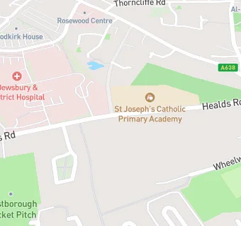 map for St Josephs Catholic Academy