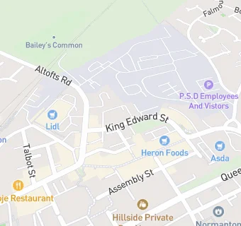 map for Kings Medical Practice