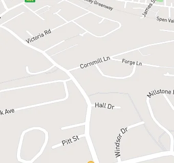 map for Liversedge Hall Lane Stores