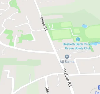 map for Hesketh Bank Community Centre Front Hall