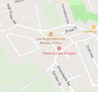 map for Patience Lane Surgery