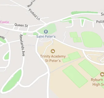 map for Trinity Academy St Peter's
