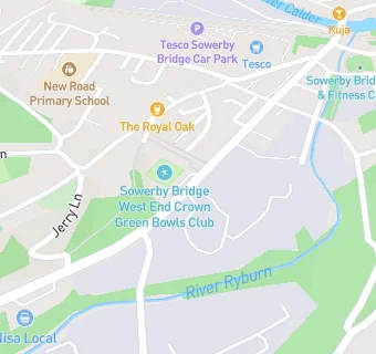 map for West End Bowling Club