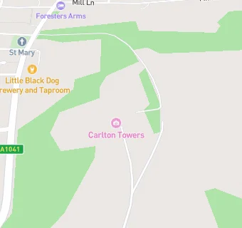 map for Carlton Towers Events