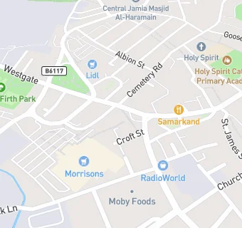 map for Greggs