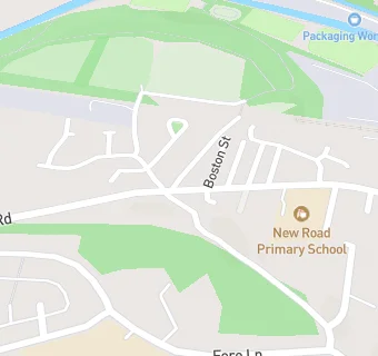 map for New Road Primary School