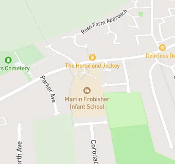 map for Martin Frobisher Infant School