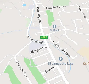 map for St James Medical Centre