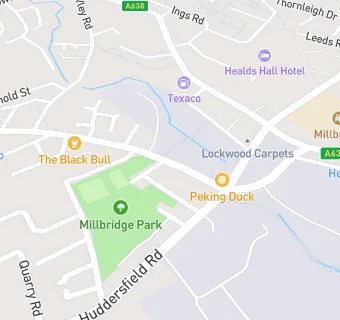 map for Adrenaline Cafe Unit 1, Liversedge Business Park