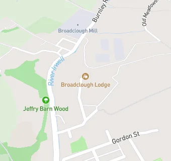 map for Broadclough Lodge