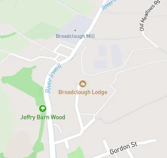 map for Broadclough Lodge