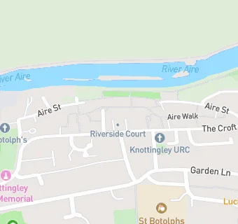 map for The Rivers Care Home