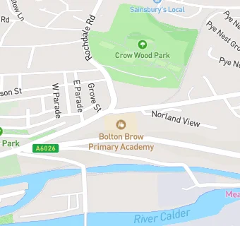 map for Bolton Brow Primary Academy