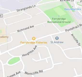 map for Ferrybridge News And Booze