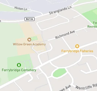 map for Knottingley Ferrybridge Roundhill Primary School