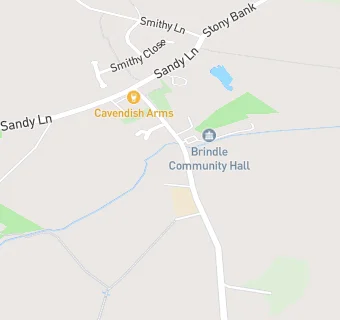 map for Brindle Community Hall