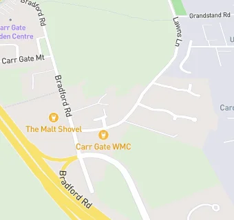 map for Carr Gate Care Home - HC-One