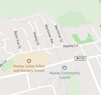 map for Healey Junior Infants And Nursery School