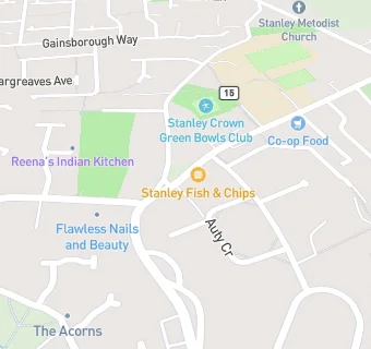 map for Travellers Inn