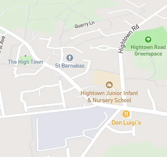 map for Hightown Off Licence