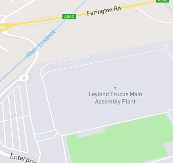 map for Leyland Trucks Staff Canteen