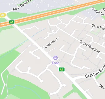 map for Clayton Brook Service Station Asda On The Move