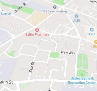 map for Broughton House Gp Surgery