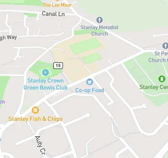 map for Stanley Health Centre