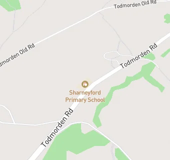 map for Sharneyford Primary School