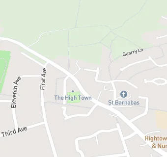 map for Hightown Sports Club