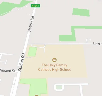 map for Holy Family Catholic High School, A Voluntary Academy