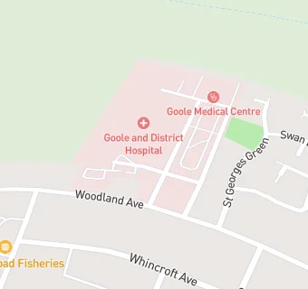 map for Goole and District Hospital