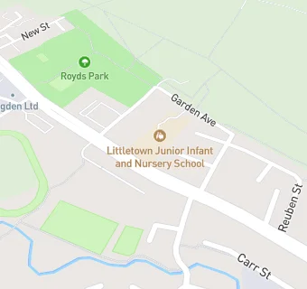 map for Littletown Junior Infant and Nursery School