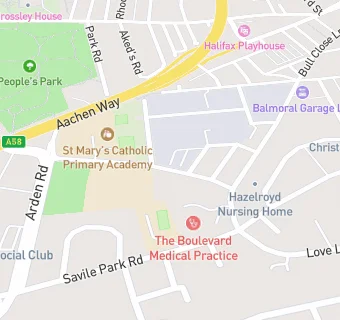 map for St Marys Catholic Primary School