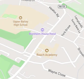 map for Reach Academy, Field Hill Centre