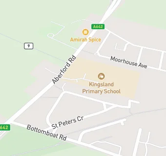 map for Kingsland Primary School