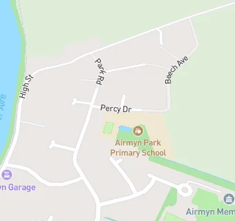 map for Airmyn Park Primary School